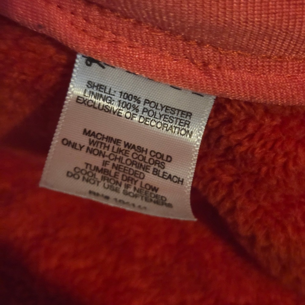 Koppen‎ Fleece Lined Jacket Women's Size Small Full Zip Cozy Warm Outerwear - Picture 5 of 9